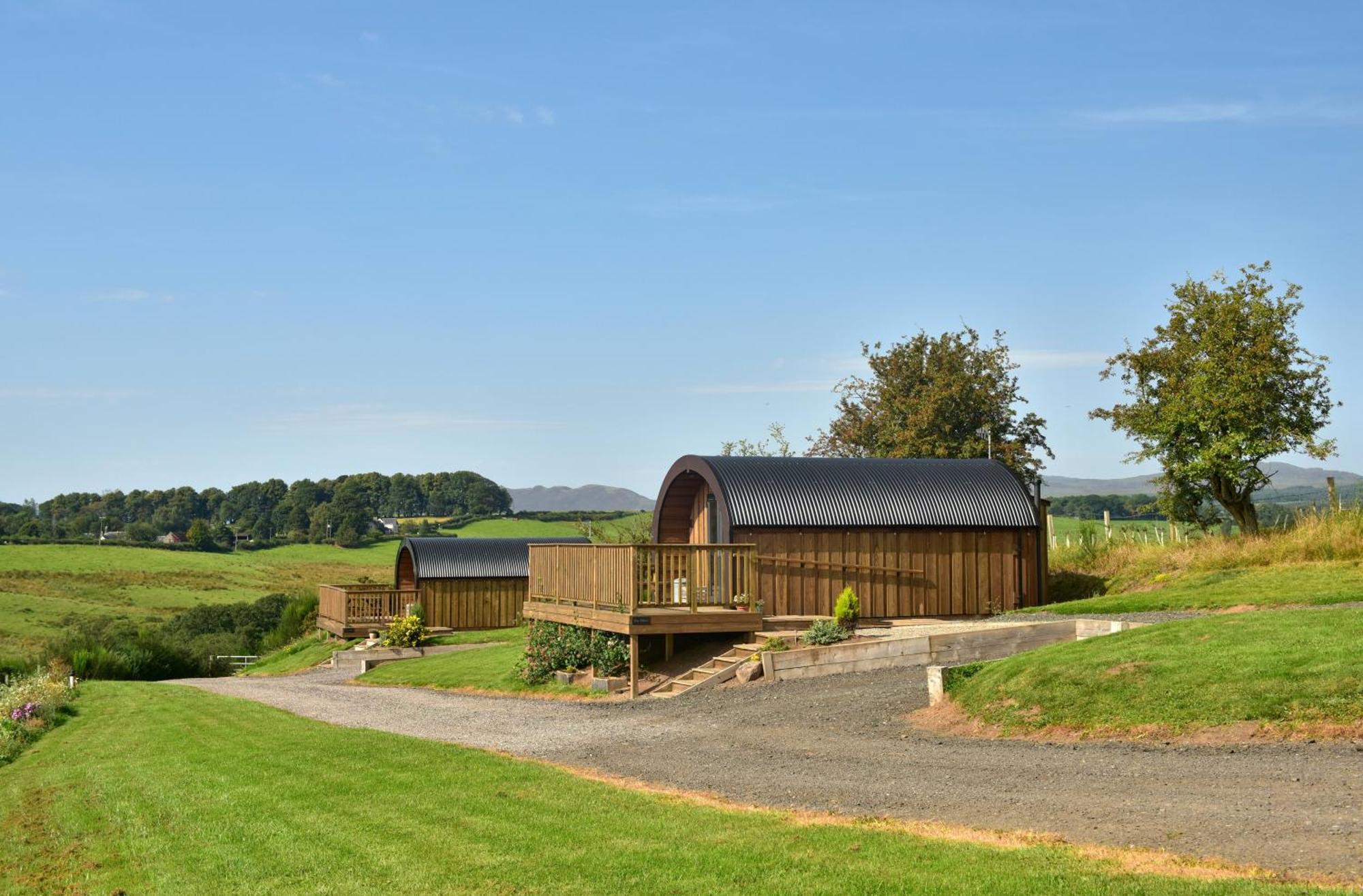 Ferienwohnung Luxury Glamping Pods - The Heft & The Hirsel Glasgow Exterior foto